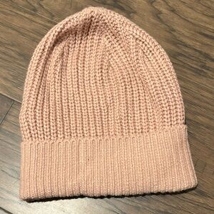 Hollister Pink Knit Beanie
